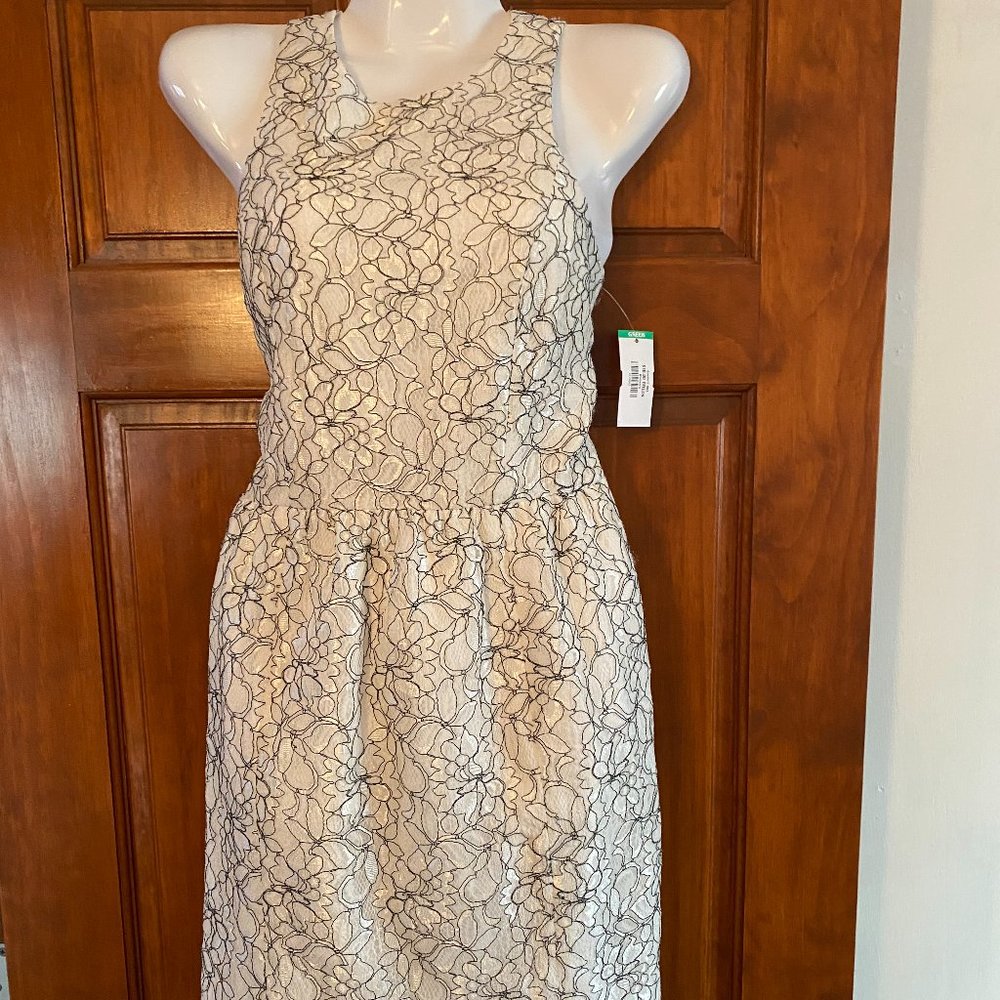 Cynthia Steffe Cocktail Dress Size 2 White